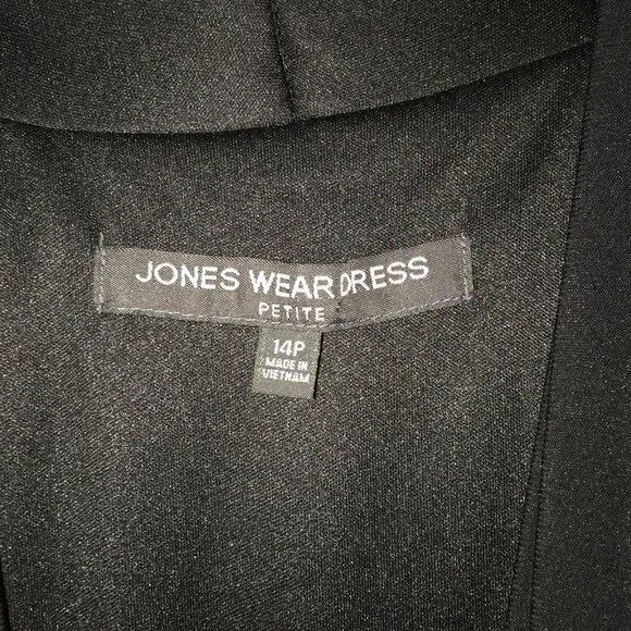 Jones Wear Black Evening Halter Dress - Picture 4 of 5